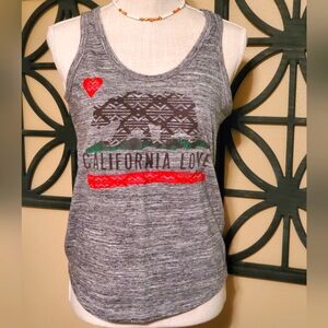 Reflex California Love Women's Racerback Tank Large